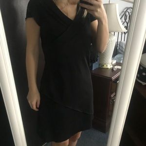 Gap strech black dress